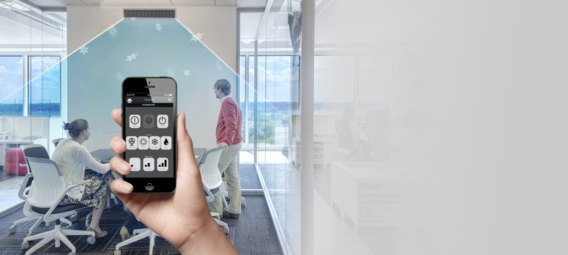 Канальные внутренние блоки Mitsubishi Heavy Industries SRR-ZS-W могут управляться через Wi-fi